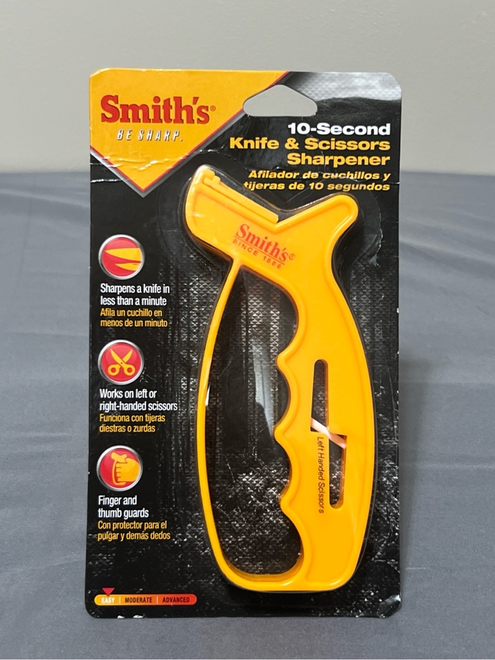 SMITHS PRODUCTS JIFFS 10-SECOND KNIFE & SCISSOR SHARPENER